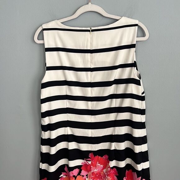 Alyx Dress women’s Spring striped floral midi dress size 18 - Picture 9 of 12
